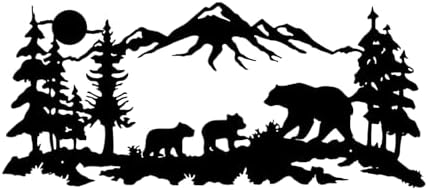 Bear Wall Art, 15.7 in