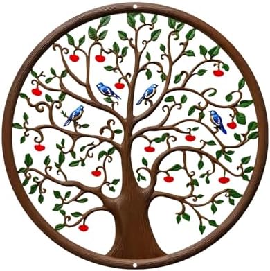 Tree of Life Wall Plaque, 11 in, Colorful